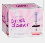 Cosmetic Brush Cleaning Machine Cleans & Dries Brushes, Pink