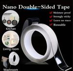 Nano Strong Clear Double Sided Grip Tape Traceless Washable Removable Adhesive