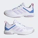 Women's Adidas Ligra Court Trainers Netball Volleyball Shoes Size 4.5