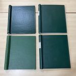 Usable Stanley Gibbons stamp albums x 4. No stamps, with new leaves. BG63