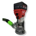 Milwaukee Fuel Compact Router Hose Adaptor Adapter to Festool Cleantec CT27 MIDI