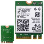 WiFi 6E AX5400 Tri-Band M.2 PCIe Wireless Network Card Bluetooth 5.2 PC Adapter