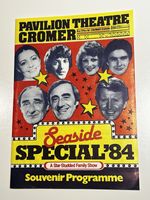 Pavilion Theatre Cromer Seaside Special ’84 Signed Souvenir Programme Rare