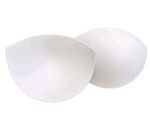Sew in Bra Cups - White PUSH UP Cups for Wedding Dresses size 46 Cup