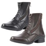 Shires Womens Moretta Alessia Leather Equestrian Riding Boots - Black/Brown
