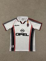 Retro Ac Milan Shirt Size Large Men’s Lotto