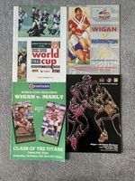 3 Wigan Programmes & World Cup Final