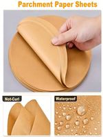 100PCS Round Parchment Paper 8 Inch – Non-Stick Cake Pan Liners