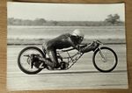 UNKNOWN     - MOTORCYCLE RACERS - VINTAGE  PHOTO