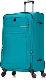 Skylark Suitcase Super Lightweight Luggage 20% Expandable 4 Wheels Soft Spinner
