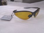 Ugly Fish Polarised Sunglasses PT6675 Shiny Black With Yellow Lens