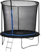 Plum Play 8ft Garden Trampoline Safety Net Enclosure & Ladder - Collect NN5