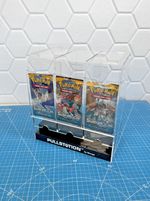 Stackable TCG Booster Pack Dispenser Trading Card - 3 Bay - Pokemon UK SELLER