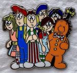 *NEW* The Raggy Dolls enamel pin badge.