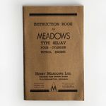 Meadows Instruction Book Factory Repair Manual Type 4EL/AV Petrol - Superb