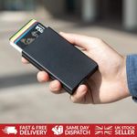 RFID Blocking Wallet Auto Pop up Credit Card Holder Aluminium Money Note Clip UK