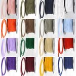 3mm Strong Cord Elastic Round Coat Anorak Tent 17 Colours Buy 1 2 4 Or 8m 898D