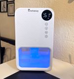 Newthinking Portable dehumidifier , White, Timer, Night Mode, Digital Push