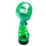 Green Cooling Mist Fan With Lanyard