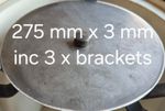 18 Inch Midi  3 mm Deflector Plate @275mm