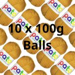 PACKS OF TEN Cygnet Everyday Pato DK Yarn Double Knit Crochet Knitting Wool