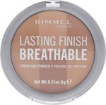 Rimmel London Lasting Finish Breathable Finishing Powder, 002 Dawn