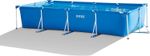 Intex  28274GN 4.5 m x 2.2 m x 0.84 m Rectangular Frame Pool Set - EURO PLUG