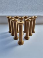 10 Bobbins Spools 70mm  - Craft Sewing Cotton Reels Threading Yarn Ribbon UK