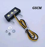 Universal Number Plate Motorbike Motorcycle White LED Lights