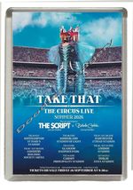 Take That - The Circus LiveTour 2026  - Fridge Magnet Jumbo 90mm x 60mm Size