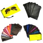 2X or 5X Glasses Sunglasses Pouch Phones Spectacles Wallet Drawstring Soft Case 