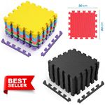 EVA Interlocking Play Mat Floor Tiles Soft Foam Kids Gym Yoga Exercise Fitness
