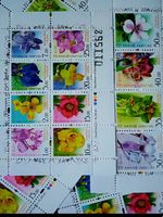 FLOWERS OF SRI LANKA 12 stamps set MNH Mint miniature sheet Stamps 2016