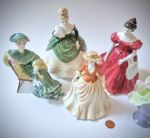 Royal Doulton bone china vintage figurines HN4588 HN2312 HN2356 HN2220