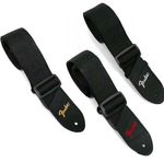 Fender 2" 'Pick N Strap' Poly Strap with Logo & pick holder, Various colours