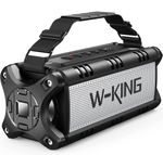 W-KING 50W (70W Peak) Bluetooth Speaker, Portable Wireless Speakers Waterproof