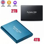 2TB 4TB External HDD Portable Hard Drive USB3.0 Storage for PC Laptop Phone