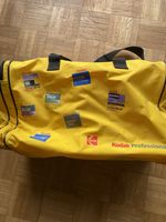 Vintage Kodak Film Duffle Vinyl Carry Bag VGC Retro