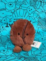 New Jellycat Amuseable Coffee Bean Soft Toy 8x13cm Plush Toy With Tags &dust Bag