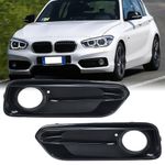 Pair For BMW 1 Series F20 F21 LCI 2014-2019 Front Bumper Fog Light Cover Grille