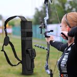 Arrow Bag Open-Top Arrow Quiver Arrow Holder Bag W/ Adjustable Strap Arrow Bag