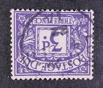 GB postage due SG D5wi 3d violet 1914-22. Used.  Cat £40 Ref FF10