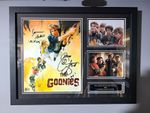 Sean Astin & Corey Feldman Hand Signed The Goonies 8x10 In A 16x12 Frame + (COA)