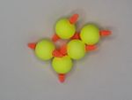 5 x 15mm Yellow Strike Indicators, Fly Fishing Bung / Strike Indicators