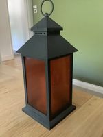 Lantern with Flame-Effect Light-Up Battery-Operated for Indoor Outdoor