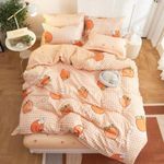 Peach Bedding