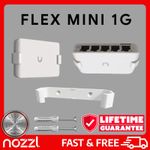 Ubiquiti Unifi USW Flex Mini 1G Switch Wall Mount | Under Desk/Shelf Bracket