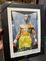 Boxing Chris Eubank Ltd Edition Art Print By Patrick J Killian