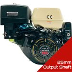 Lifan Honda GX390 Engine Replacement 25mm Shaft Electric Start 15hp 420cc Euro V