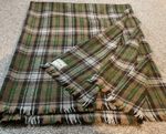 Ballantyne Rug  pure wool Wool Blanket Made in Scotland approx 80x 63 inches